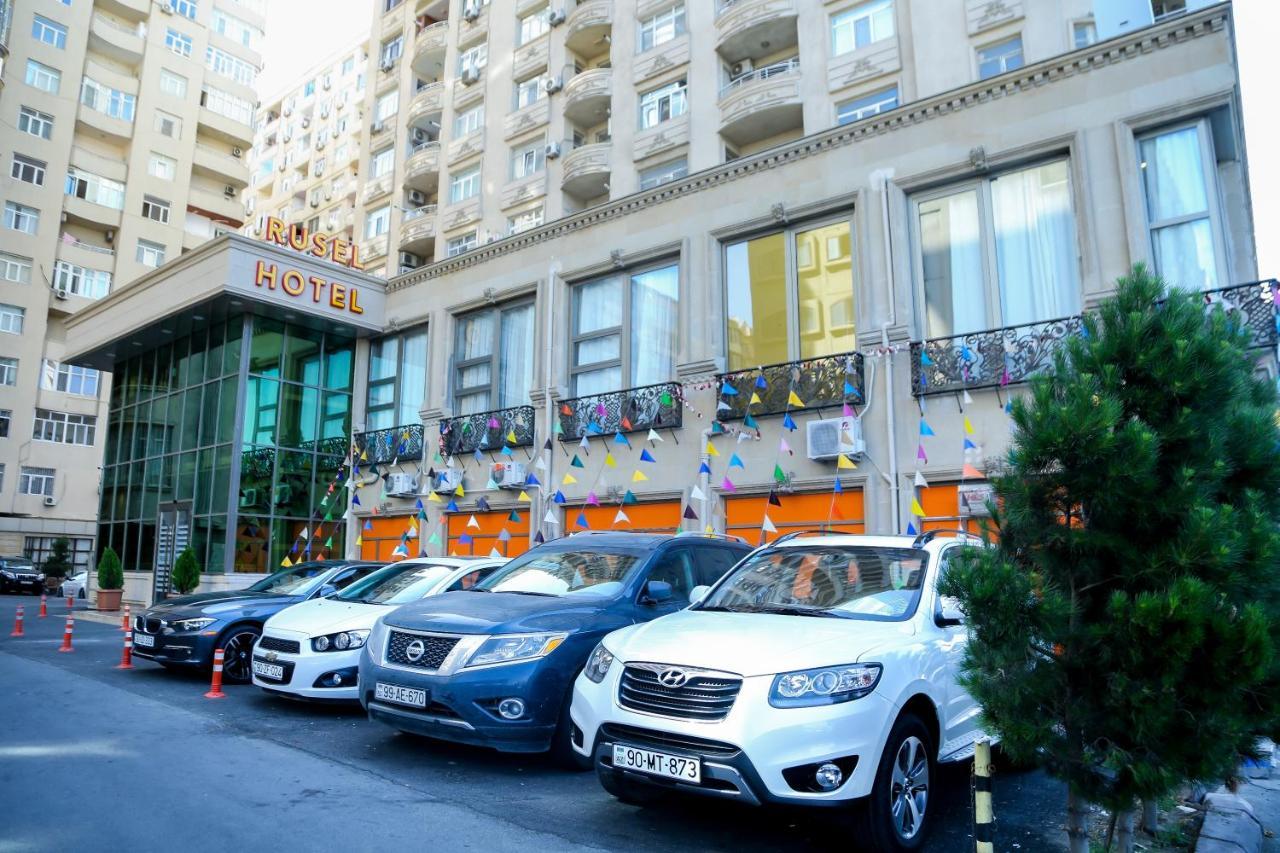 Rusel Hotel Баку Екстериор снимка